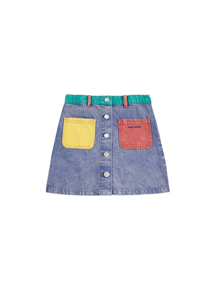 BOBO CHOSES Girls' Mini Skirt - SS25