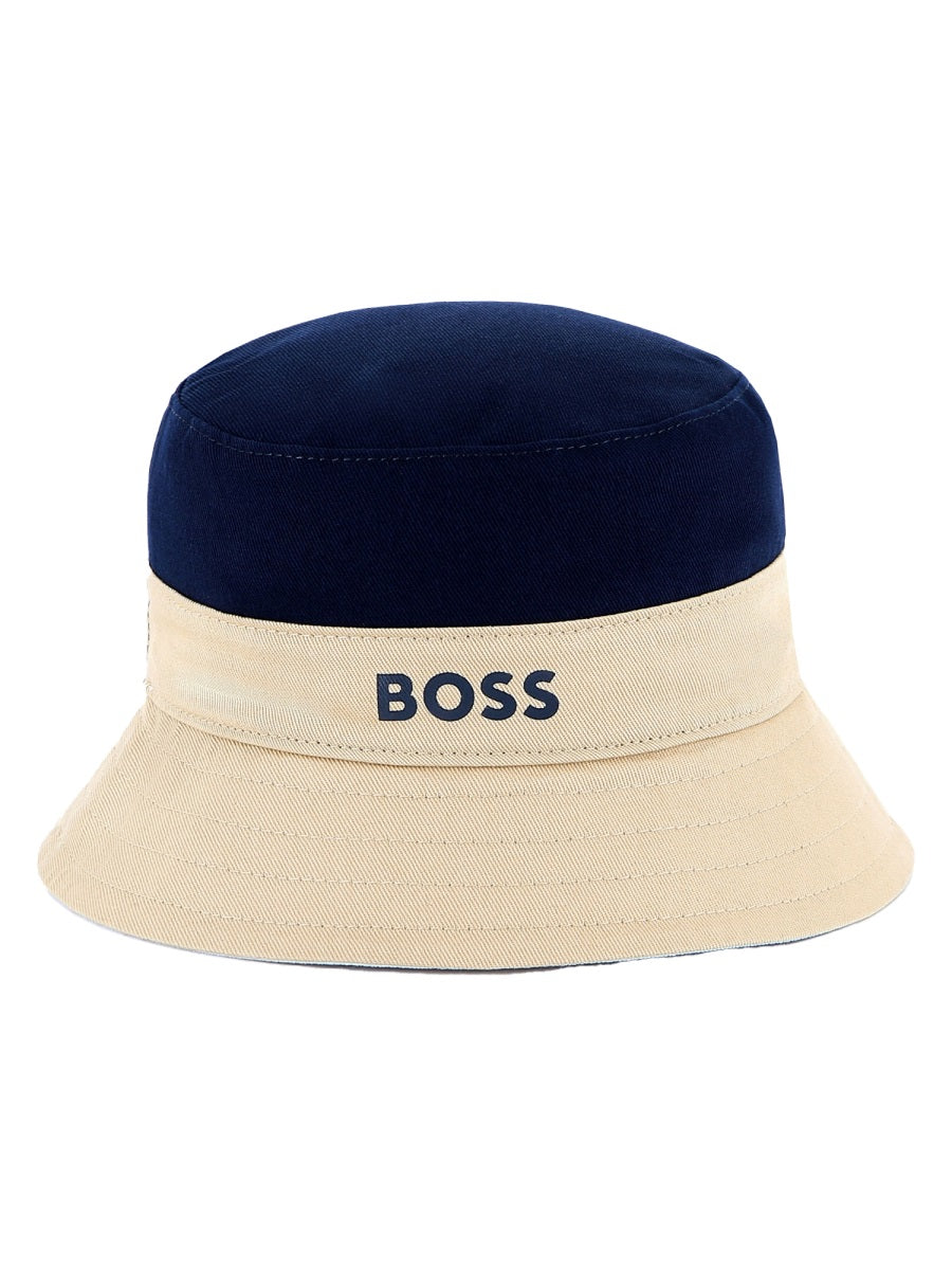 BOSS Kids' Mini Cotton Hat