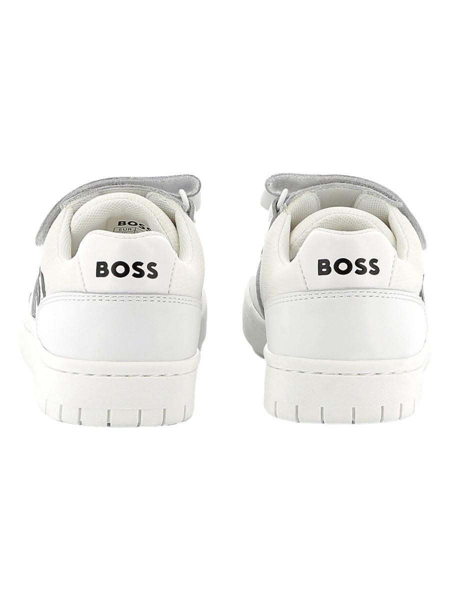 BOSS Leather Boys' Sneaker - SS25