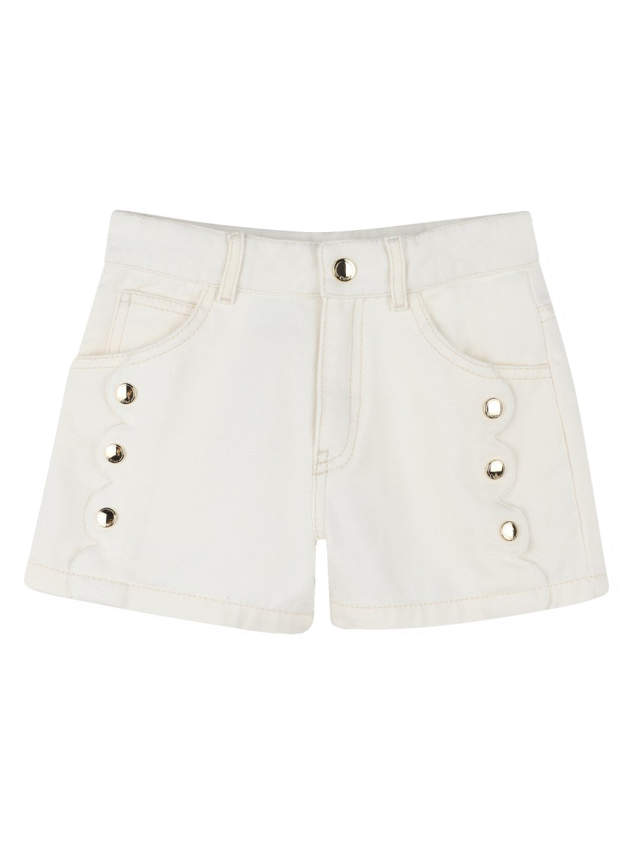 CHLOÉ Kids' Mini Bermuda Shorts