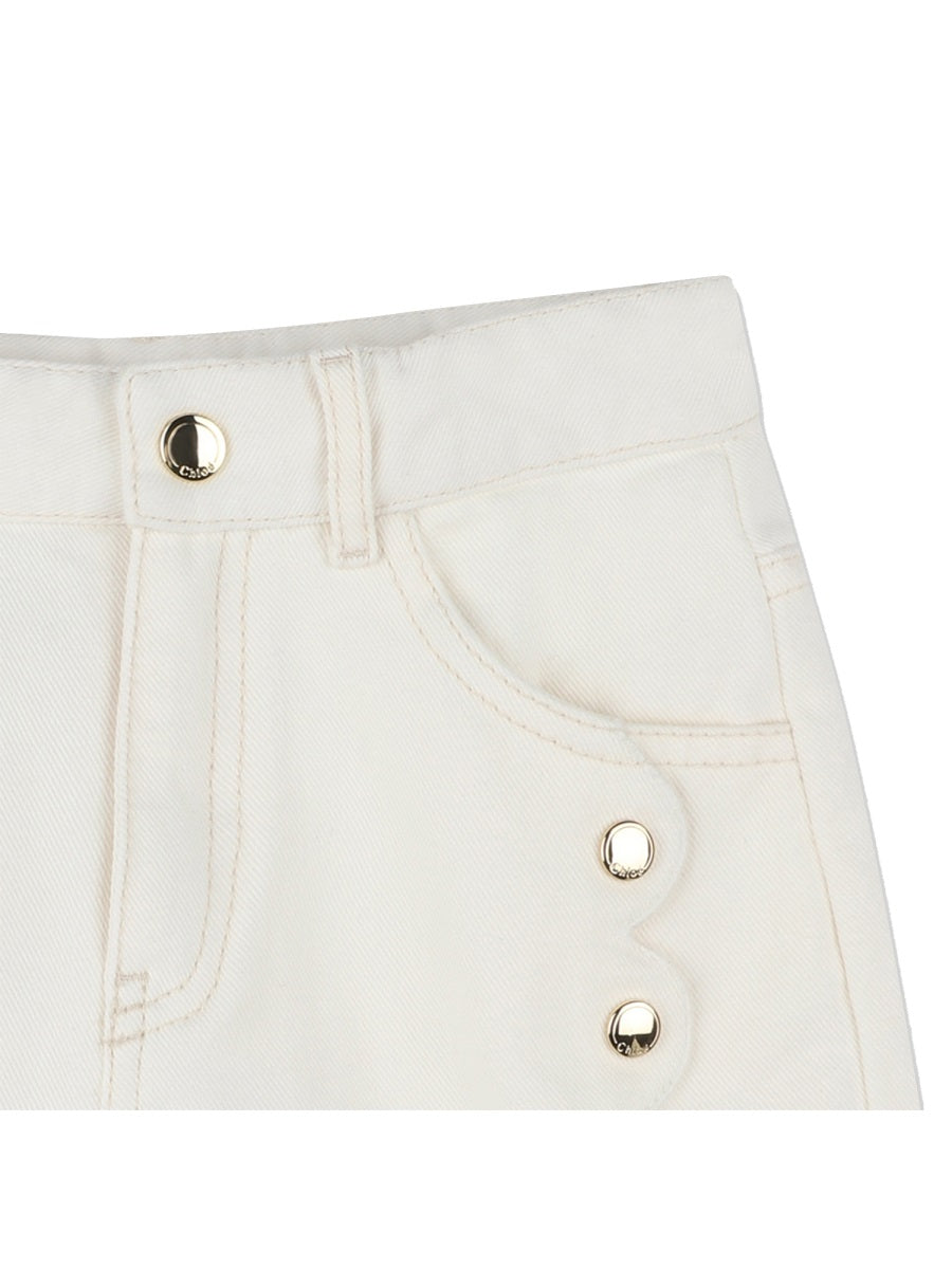 CHLOÉ Kids' Mini Bermuda Shorts