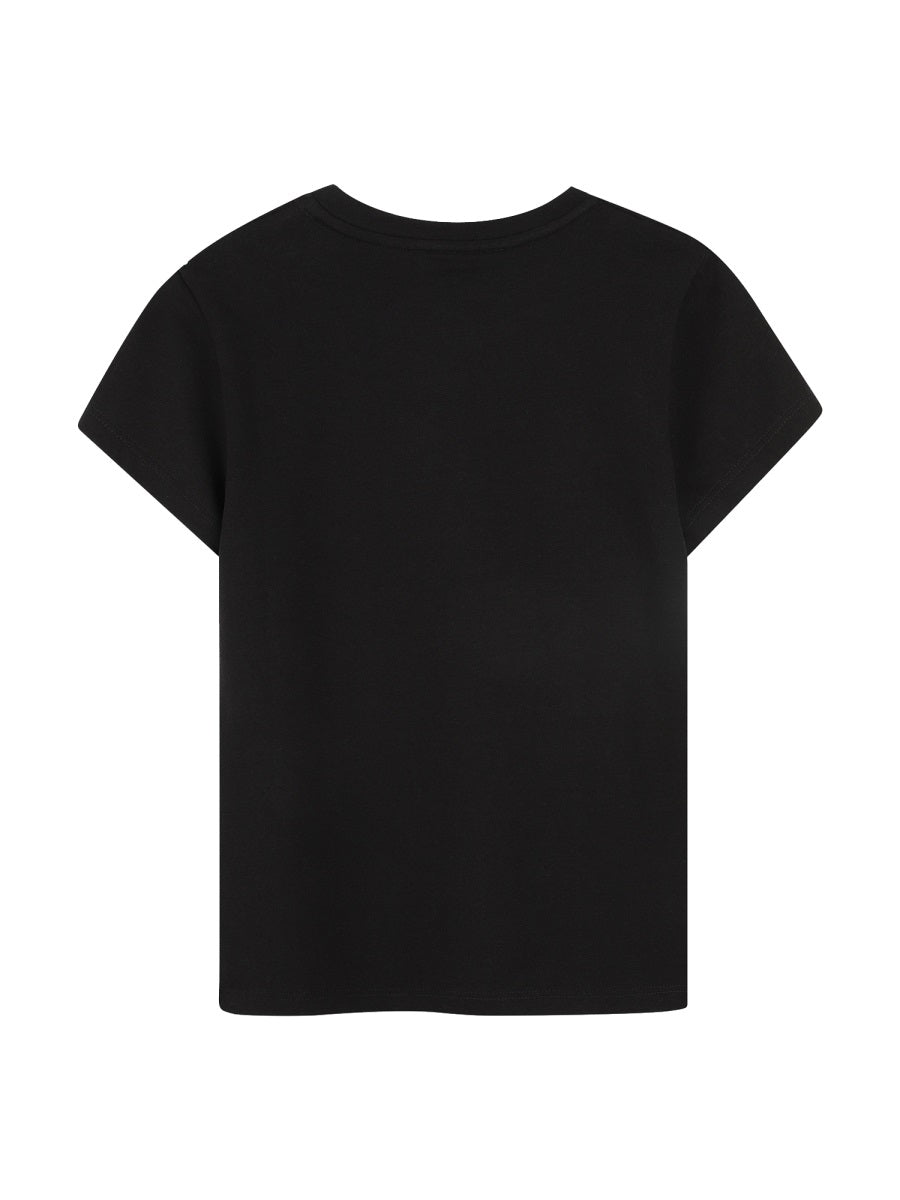 DKNY Girls' Trendy T-Shirt