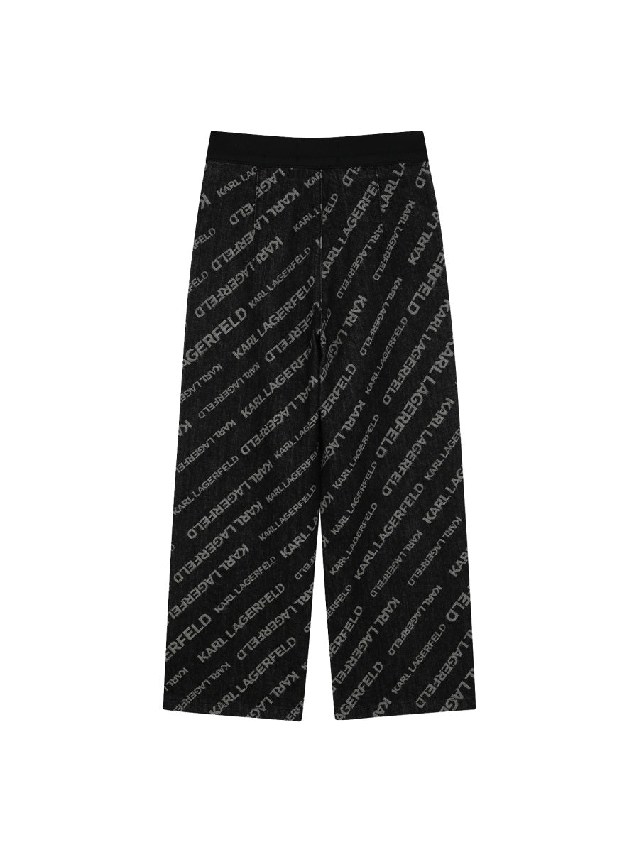 KARL LAGERFELD Trendy Girls' Denim Trousers