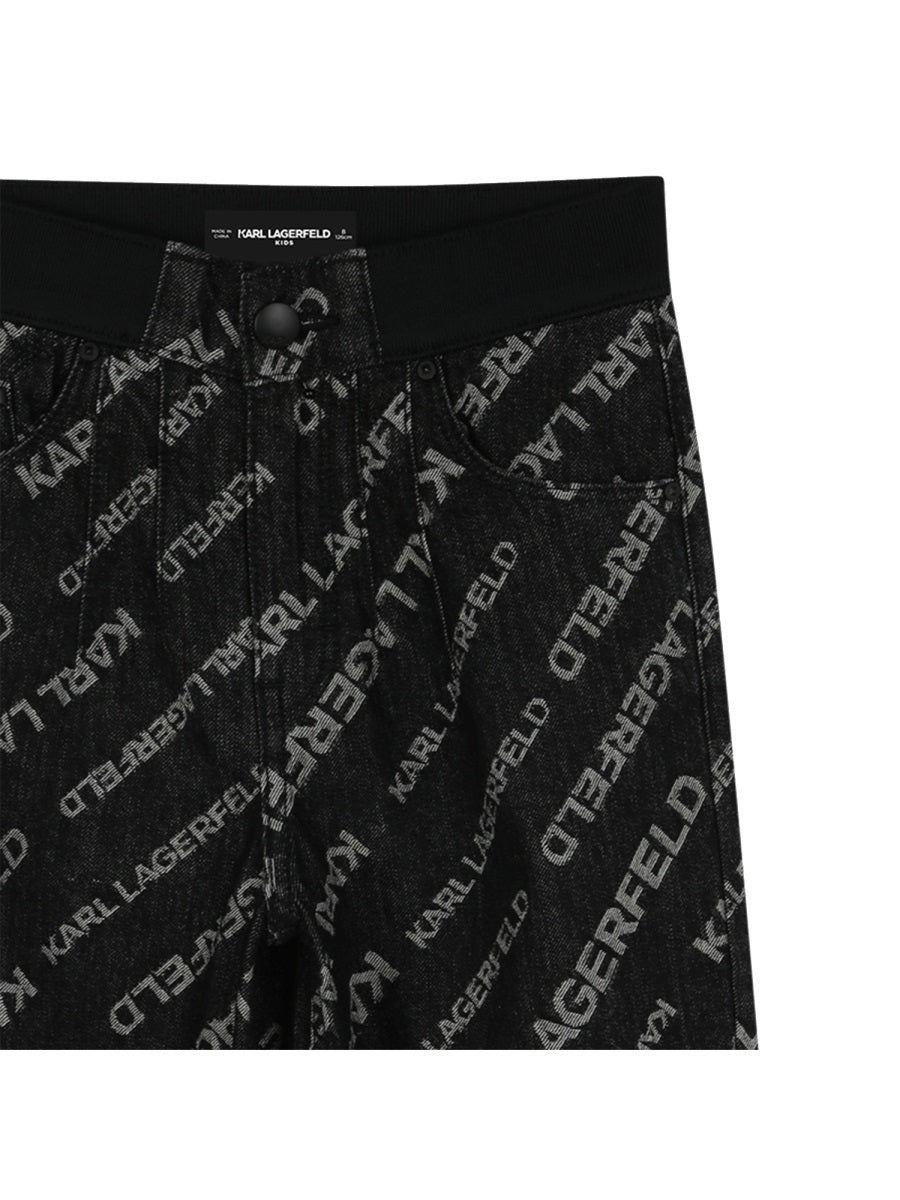 KARL LAGERFELD Trendy Girls' Denim Trousers