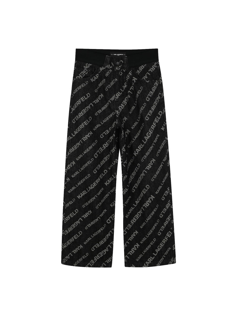 KARL LAGERFELD Trendy Girls' Denim Trousers