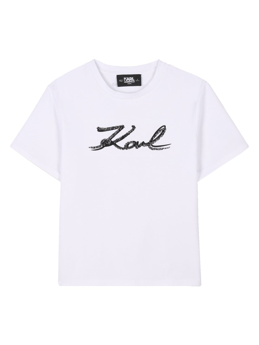 KARL LAGERFELD Chic Girls' T-Shirt - SS25