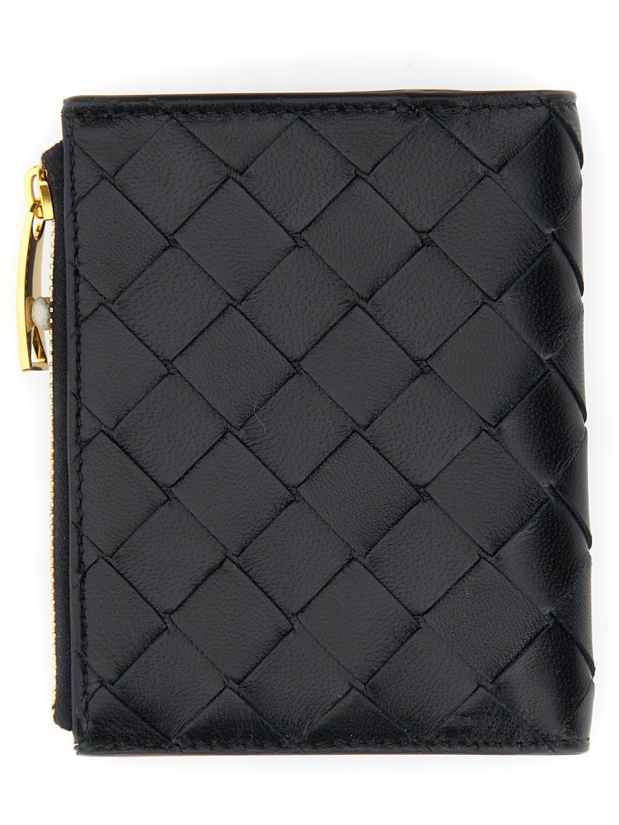 BOTTEGA VENETA Mini Bi-Fold Zip Wallet - 9 CM X 11 CM X 1 CM