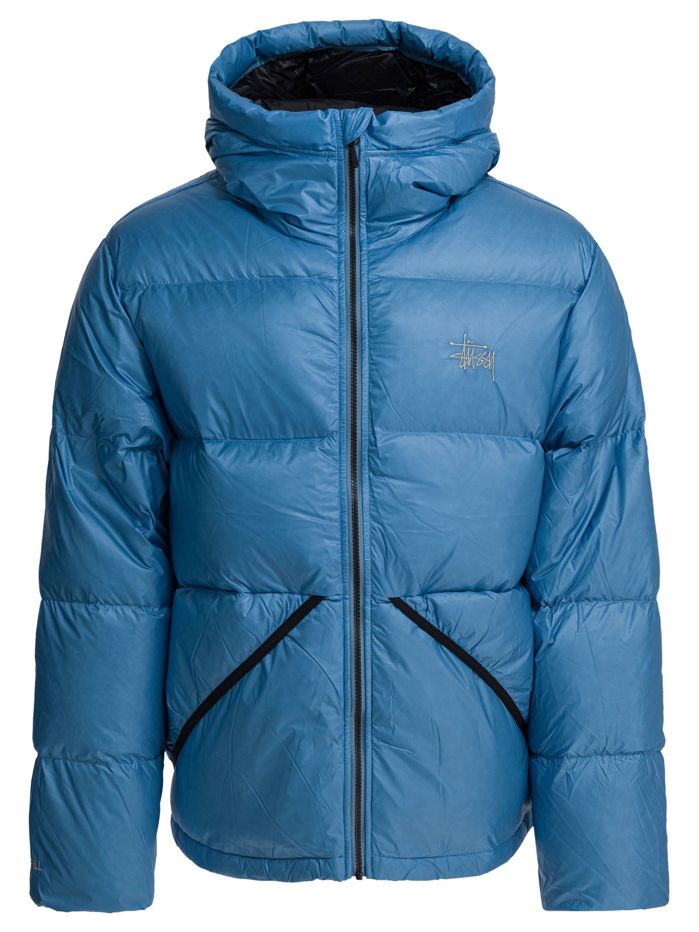 STUSSY Men's Nylon Down Jacket - Regular Fit
