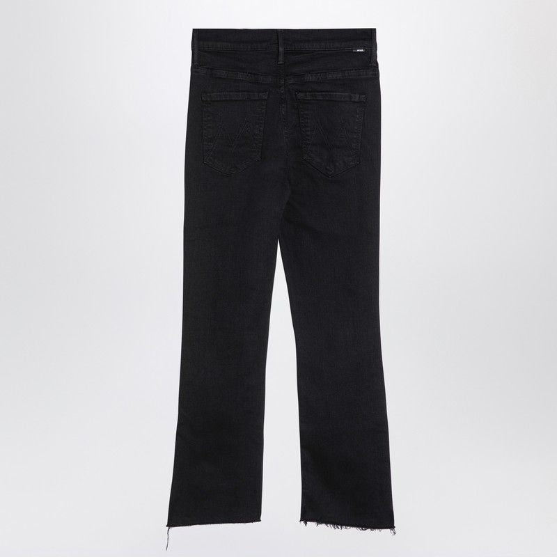 MOTHER The Insider Crop Step Fray Jeans - High Waist