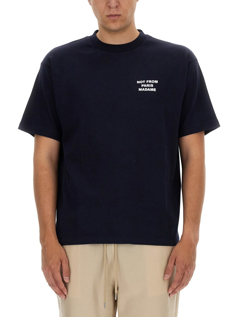 DRÔLE DE MONSIEUR Classic Cotton T-Shirt for Men - Size L