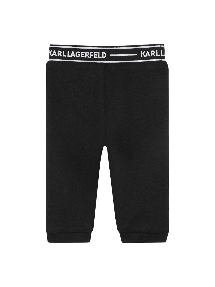 KARL LAGERFELD Girls' Mini T-Shirt and Shorts Set