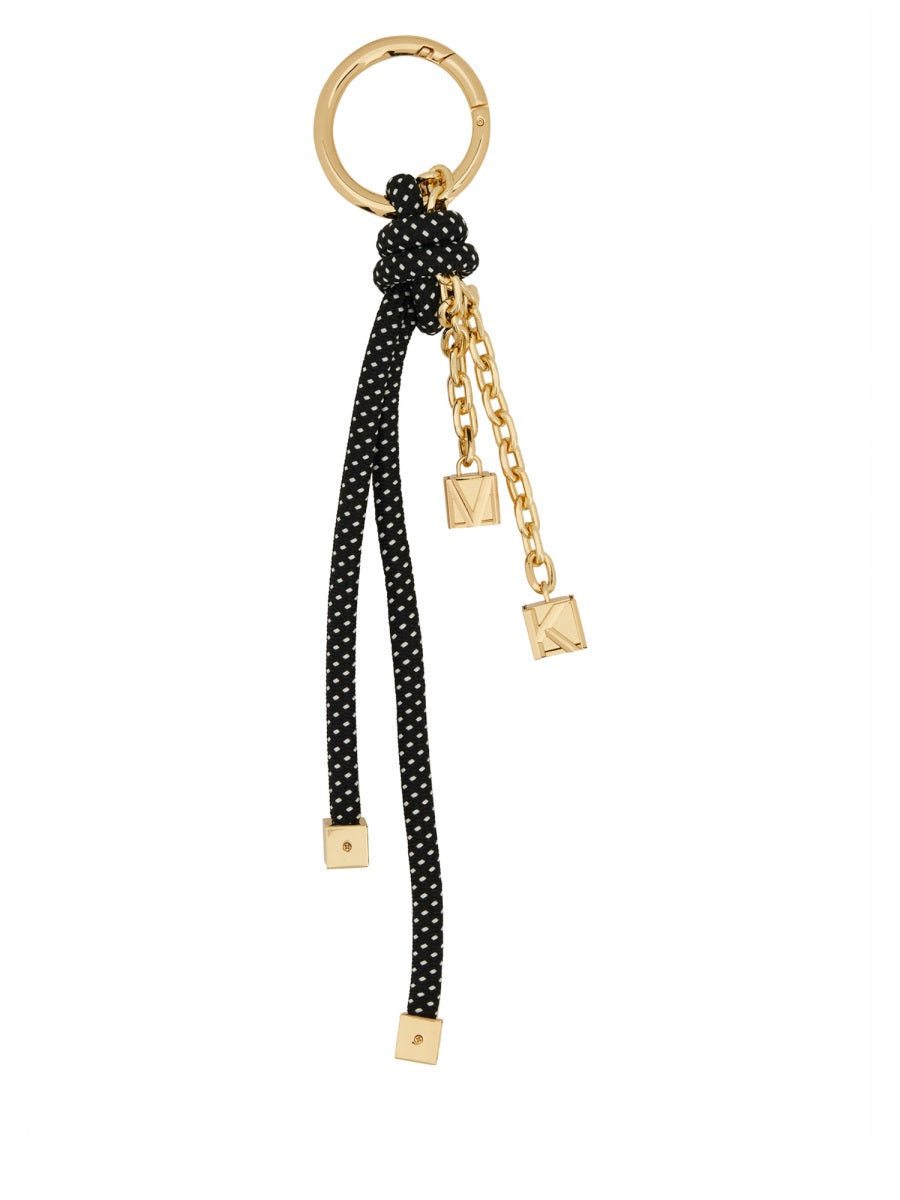 MICHAEL BY MICHAEL KORS Mini Logo Keychain Charm