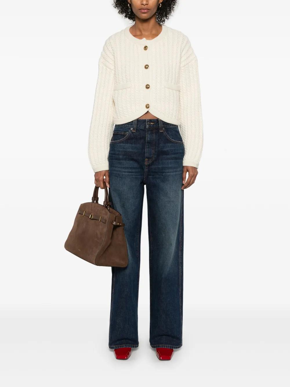 KHAITE Women's Denim Mini Jeans