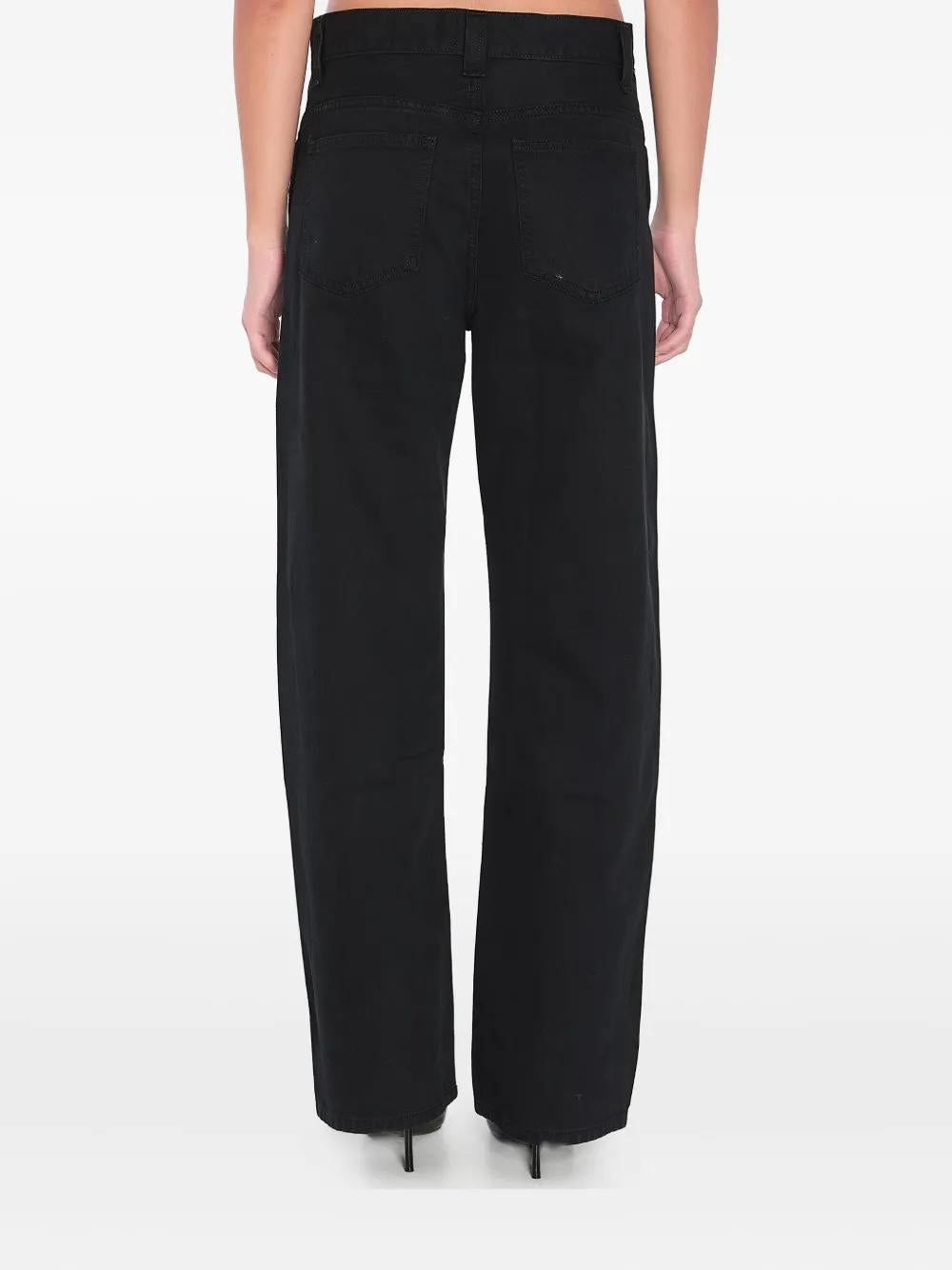 KHAITE Five-Pocket Straight-Leg Denim Pants for Women