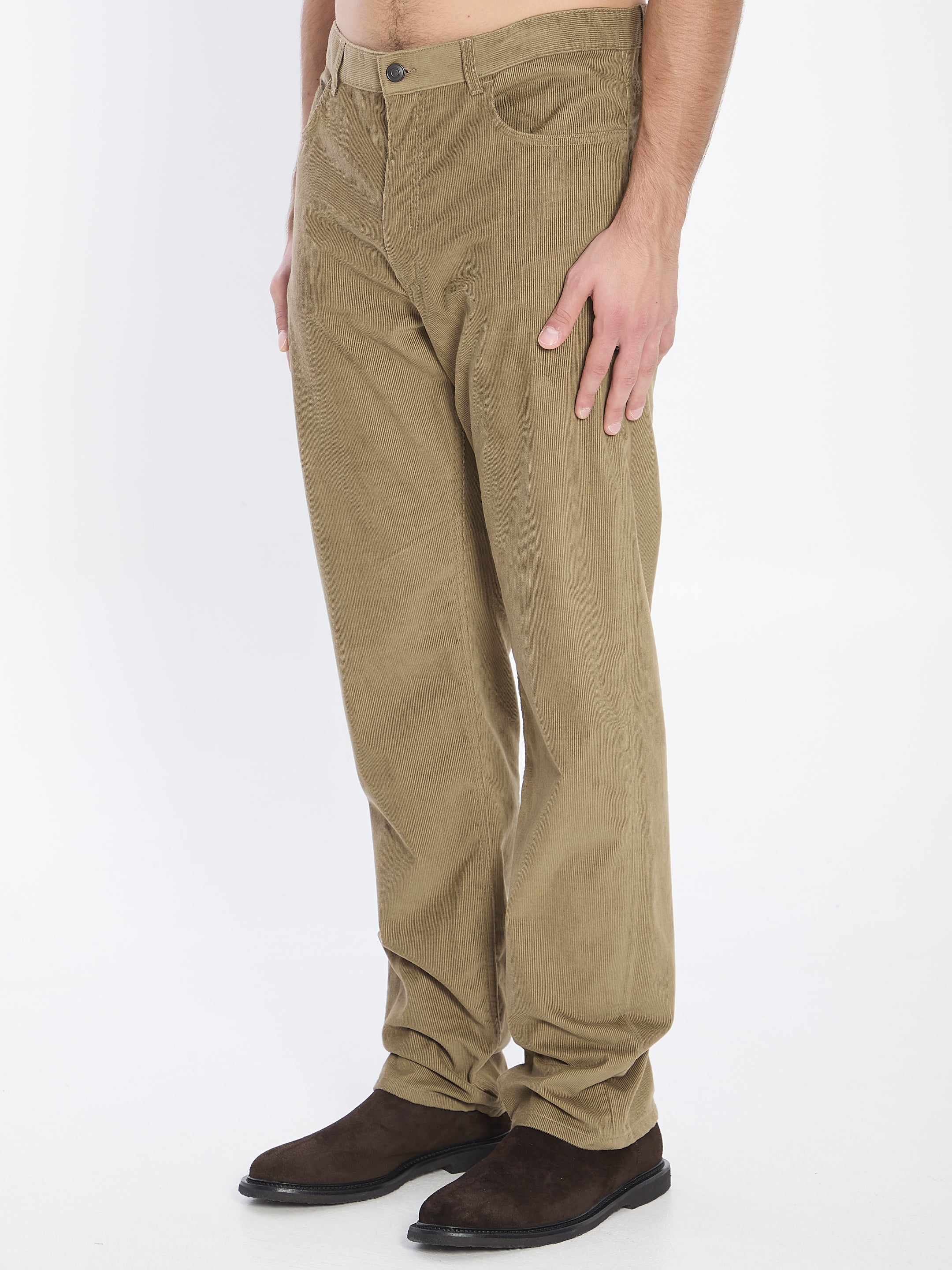 THE ROW Mid-Rise Corduroy Trousers for Men - Size 34