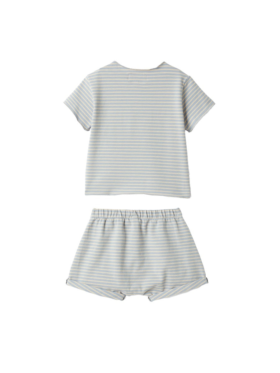 TEDDY & MINOU Mini Girls' T-Shirt and Shorts Set
