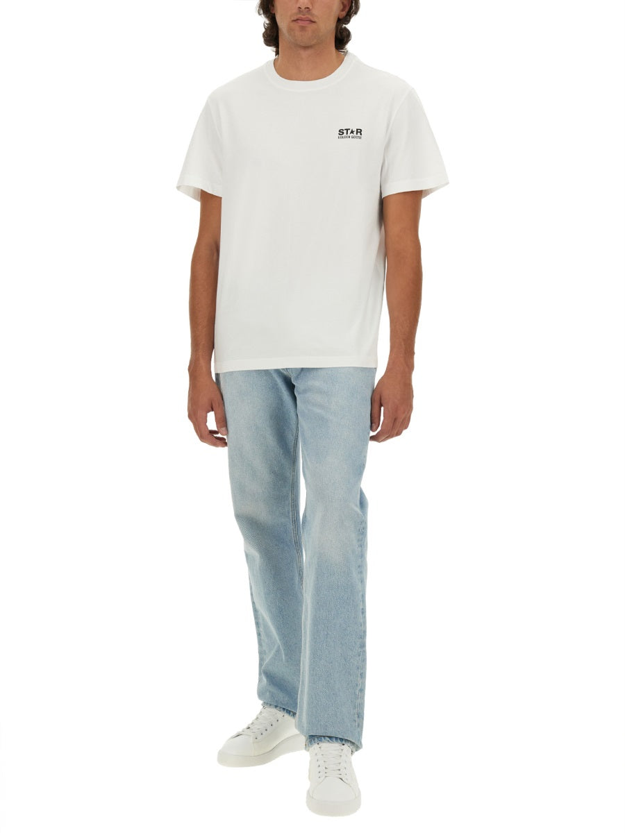 GOLDEN GOOSE Classic Logo T-Shirt for Men - SS26 Collection