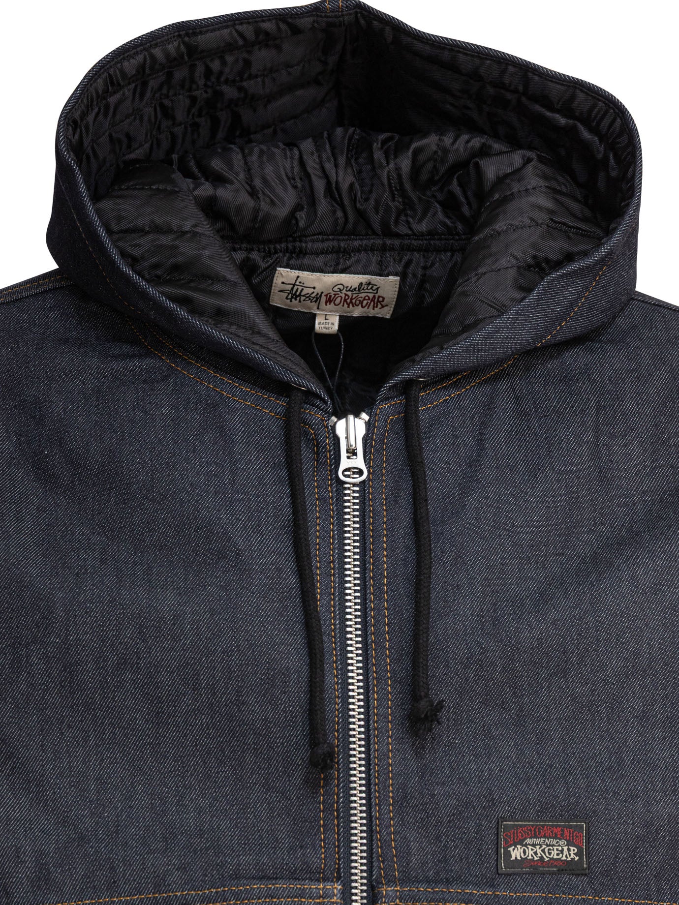 STUSSY Men's Denim Work Jacket