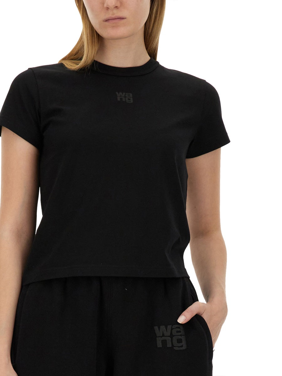 ALEXANDERWANG.T Essential Shrunk T-Shirt - Size S