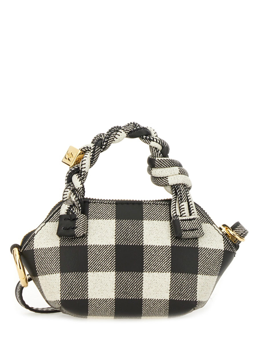 GANNI Mini Vichy Handbag