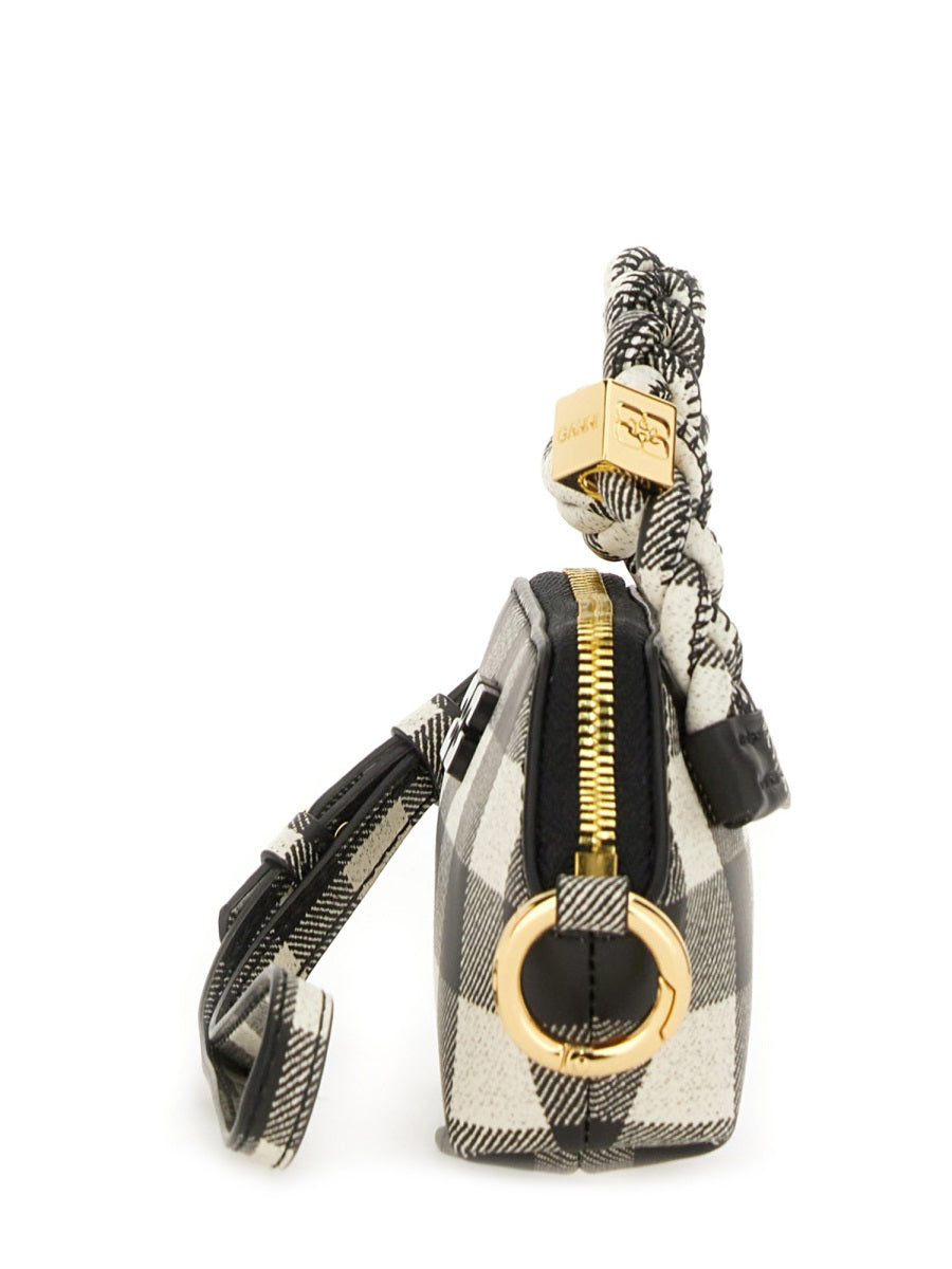 GANNI Mini Vichy Handbag
