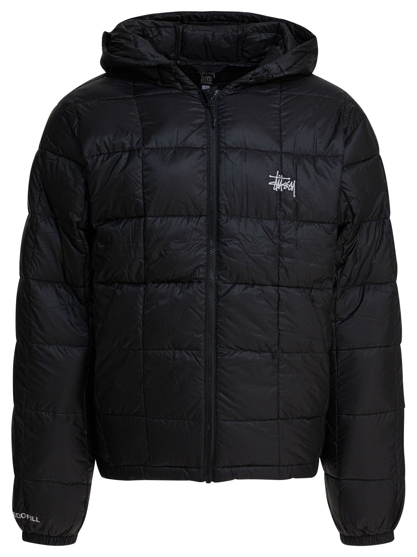 STUSSY Men's Nylon Jacket - Classic Black