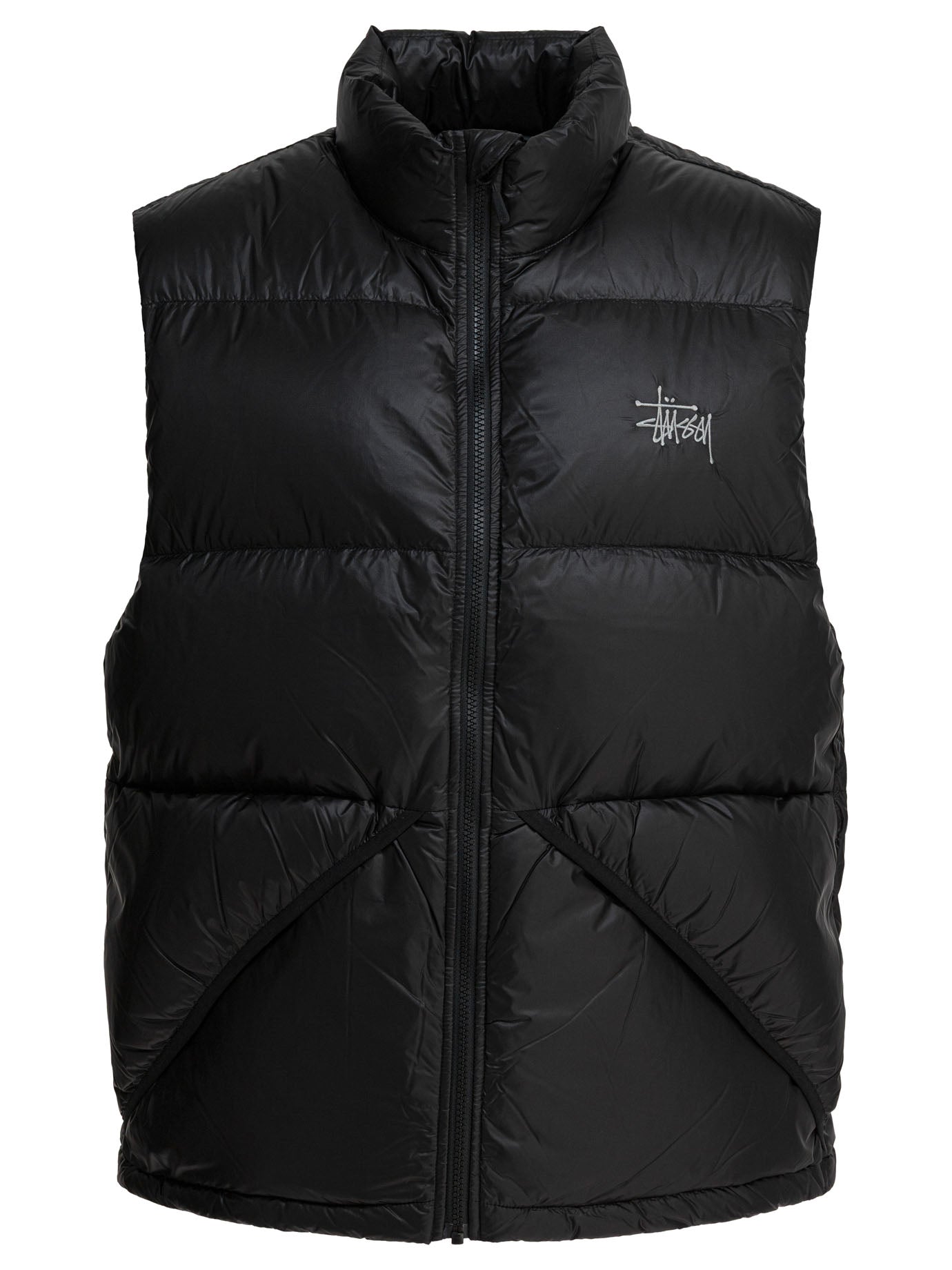 STUSSY Men's Regular Fit Nylon Down Jacket