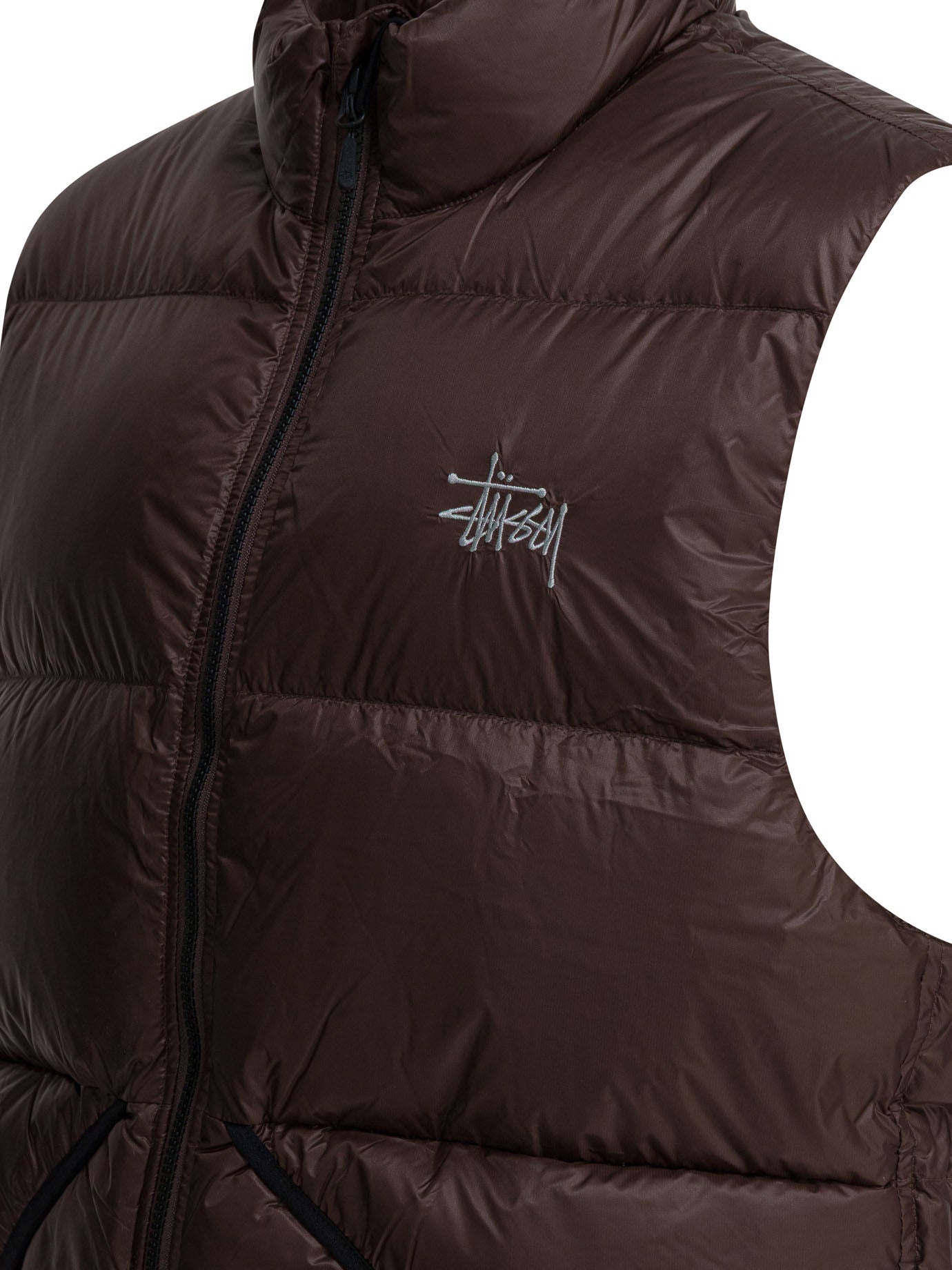 STUSSY Men's Regular Fit Nylon Down Jacket