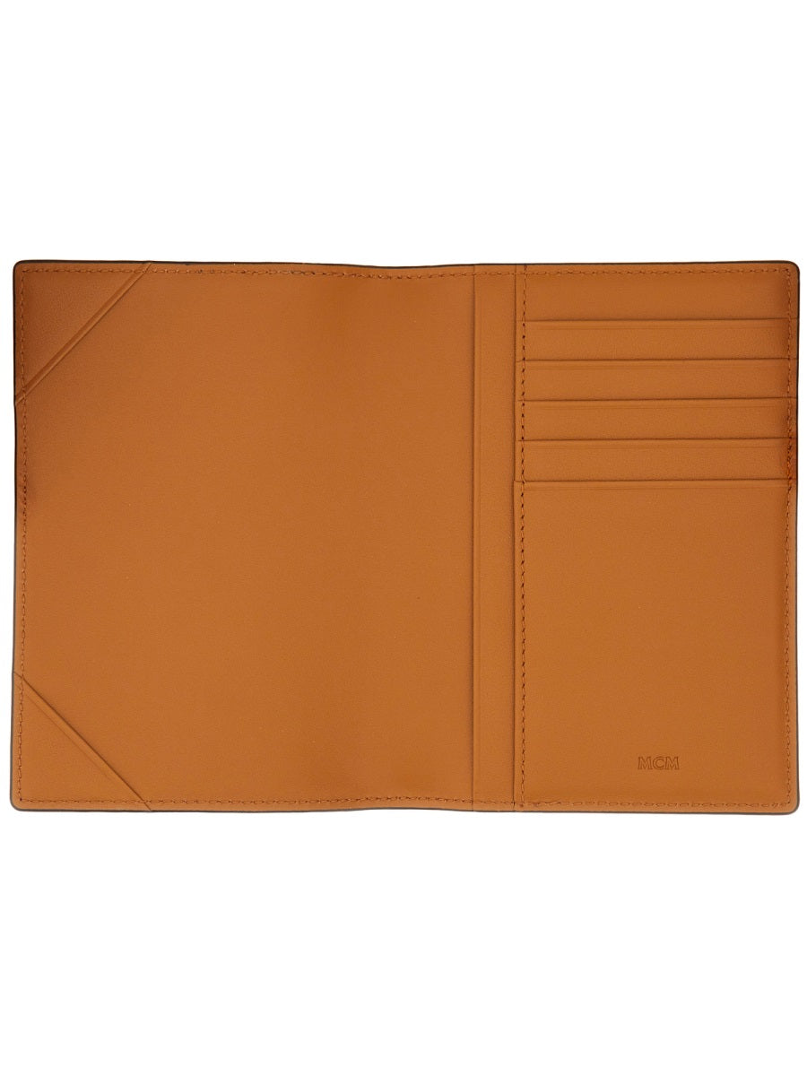 MCM Monogram Passport Holder