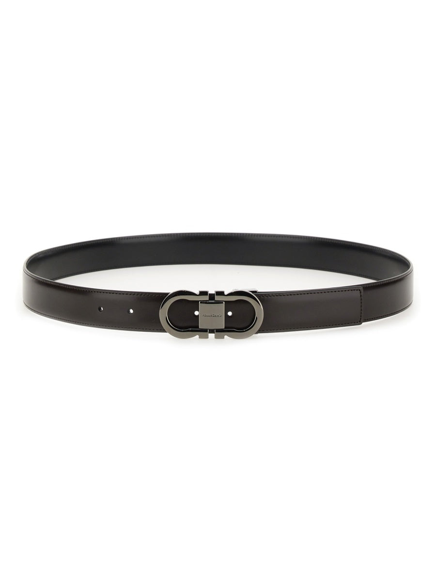 Ferragamo 100% Leather Belt for Men - Essential Accessory