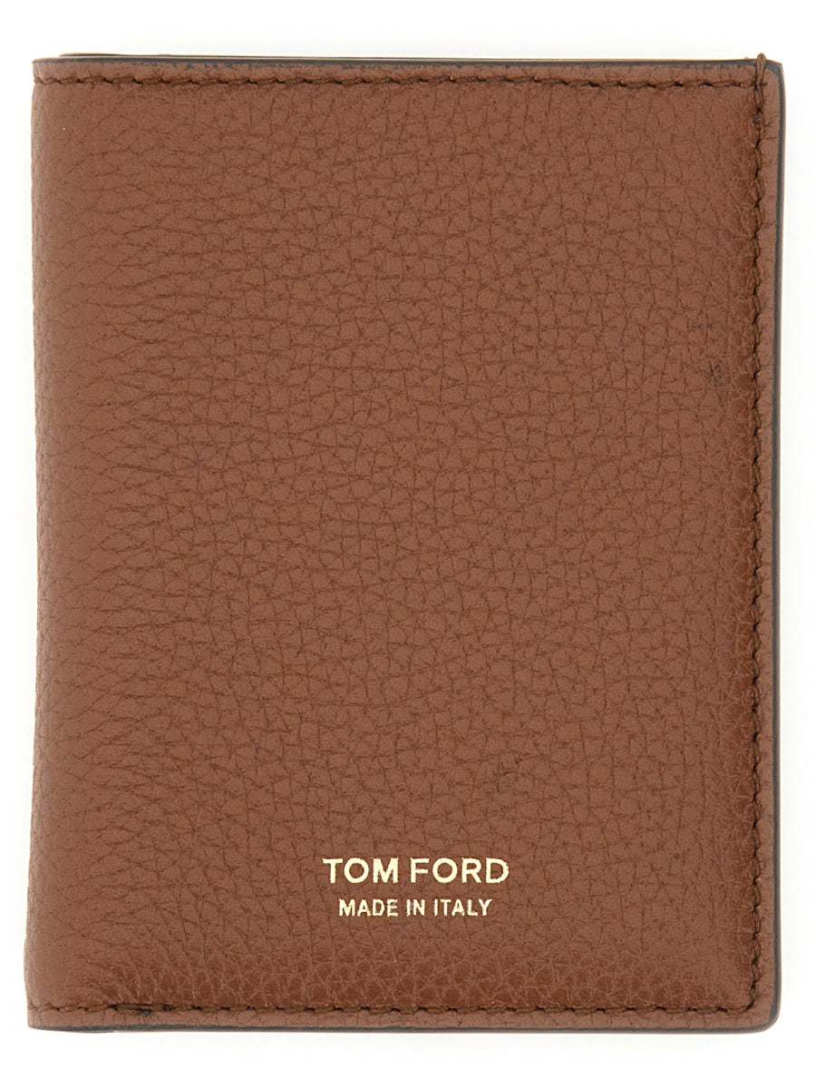 TOM FORD Luxury Leather Mini Wallet for Men