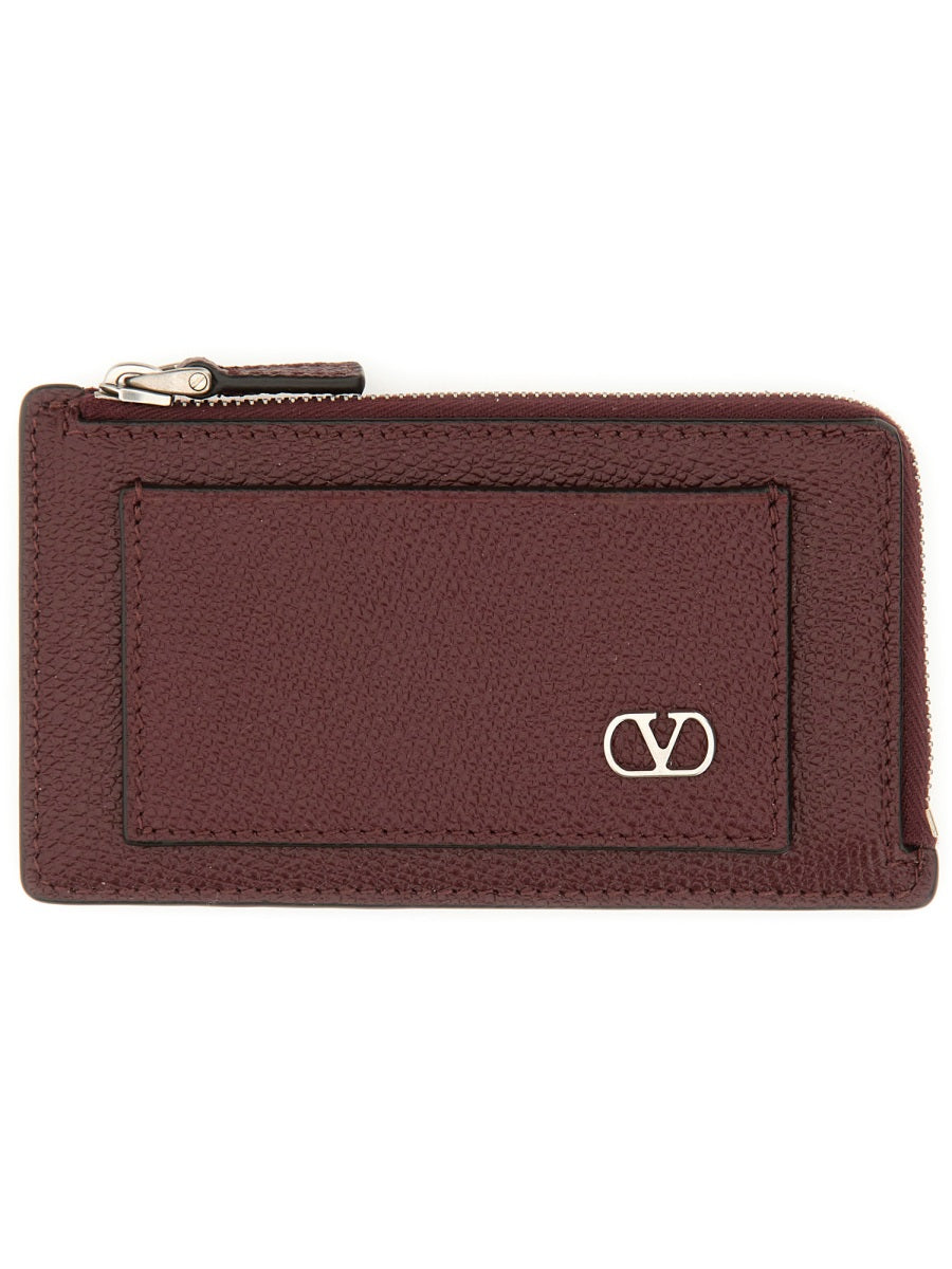 VALENTINO GARAVANI Mini Coin Purse with Signature Design