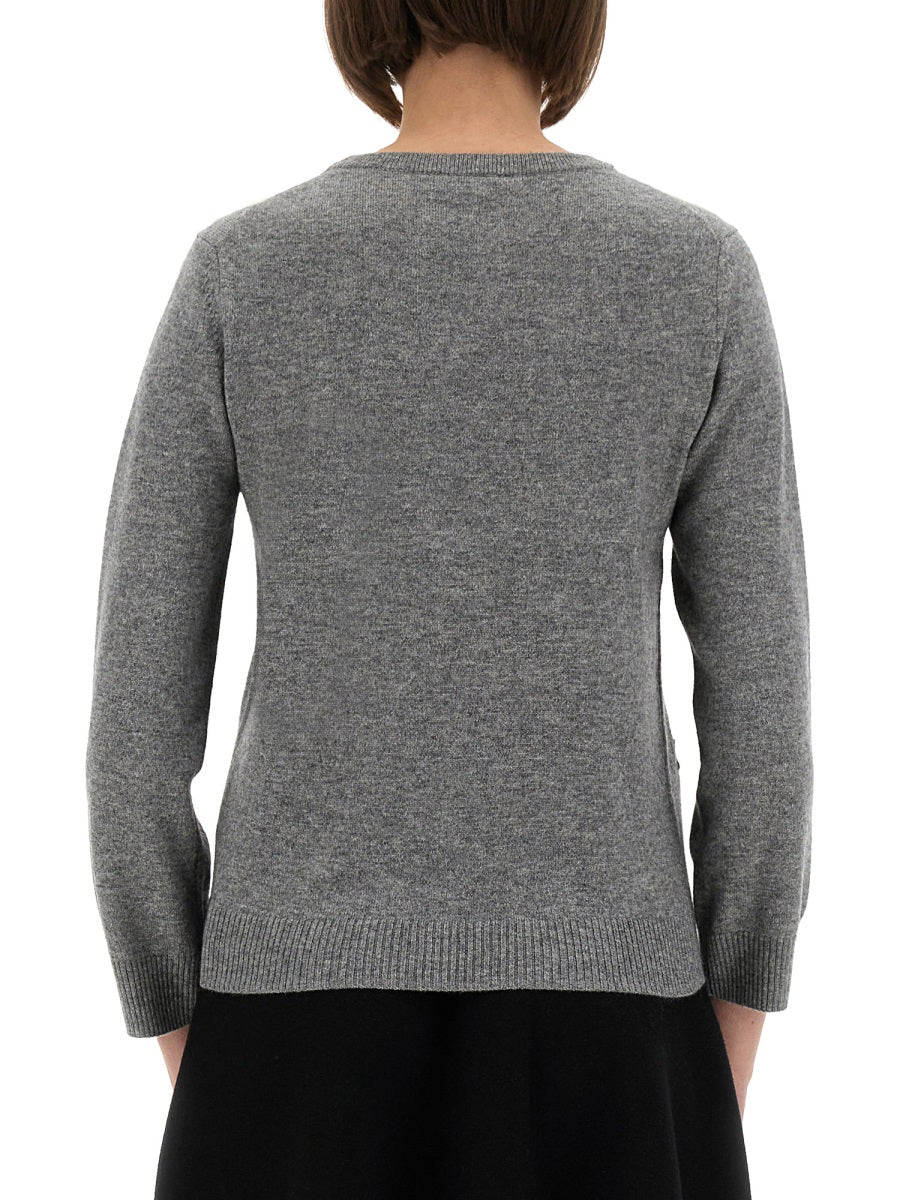 GANNI Wool Cashmere Sweater for Women - FW25 Collection