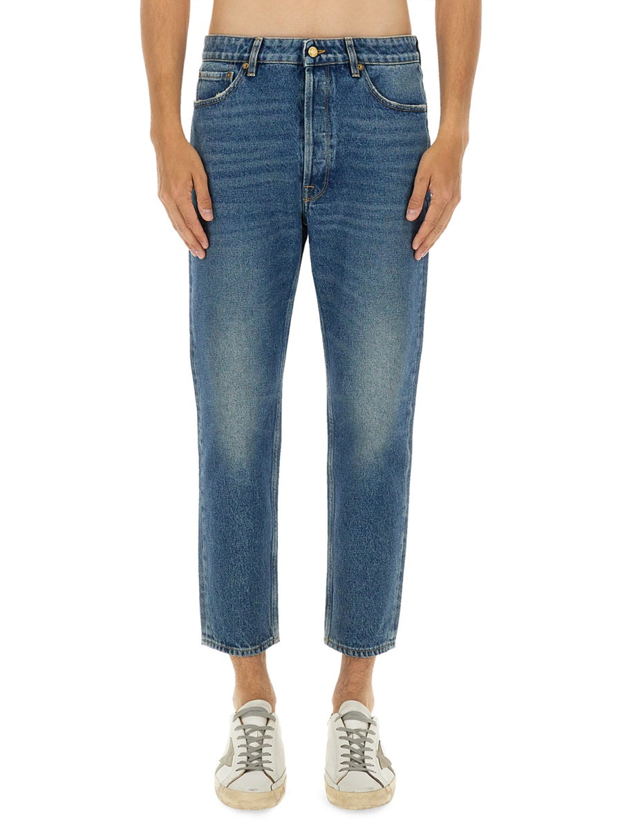 GOLDEN GOOSE Men's Straight Leg Jeans