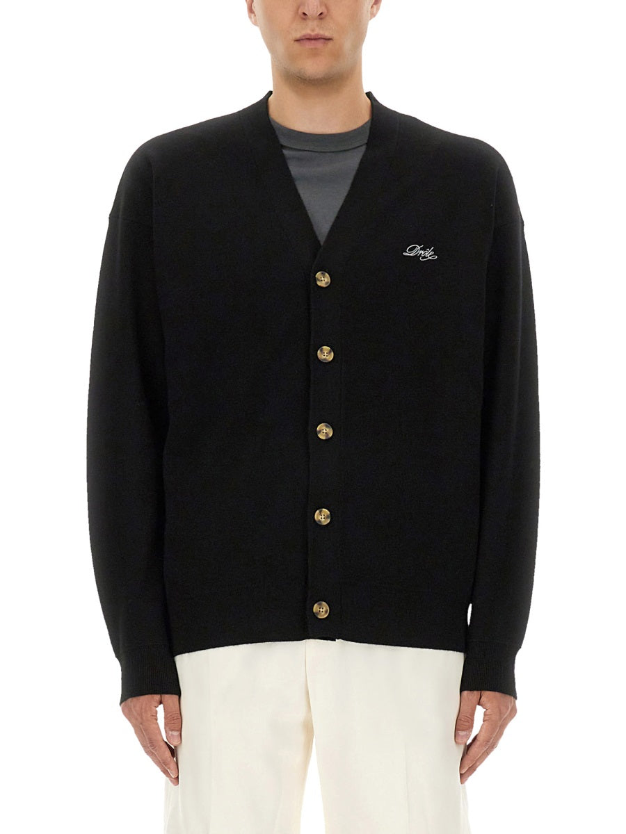 DRÔLE DE MONSIEUR Sophisticated Merino Wool Sweater for Men - FW25