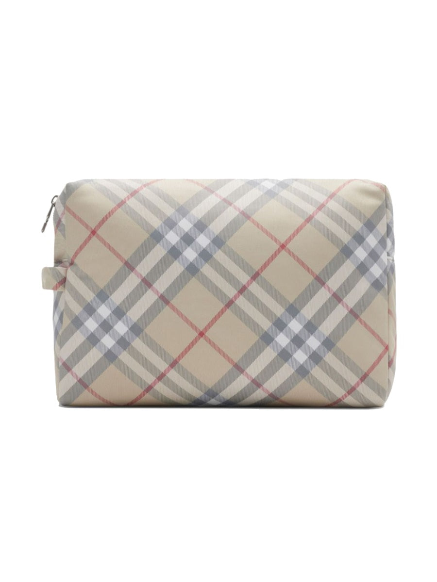 BURBERRY Recycled Mini Diaper Pouch Handbag