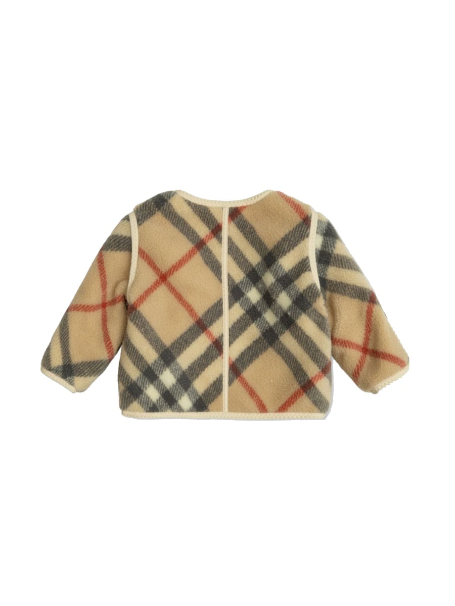 BURBERRY Unisex Baby Jacket for Spring/Summer 2025