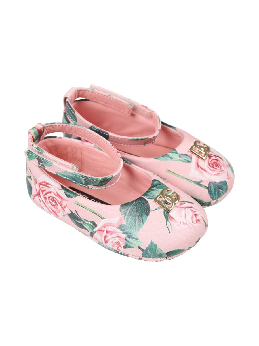 DOLCE & GABBANA Elegant Mini Ballerine Flats for Baby Girls