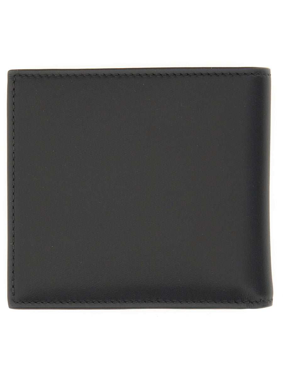 ALEXANDER MCQUEEN Mini Leather Skin Wallet for Men