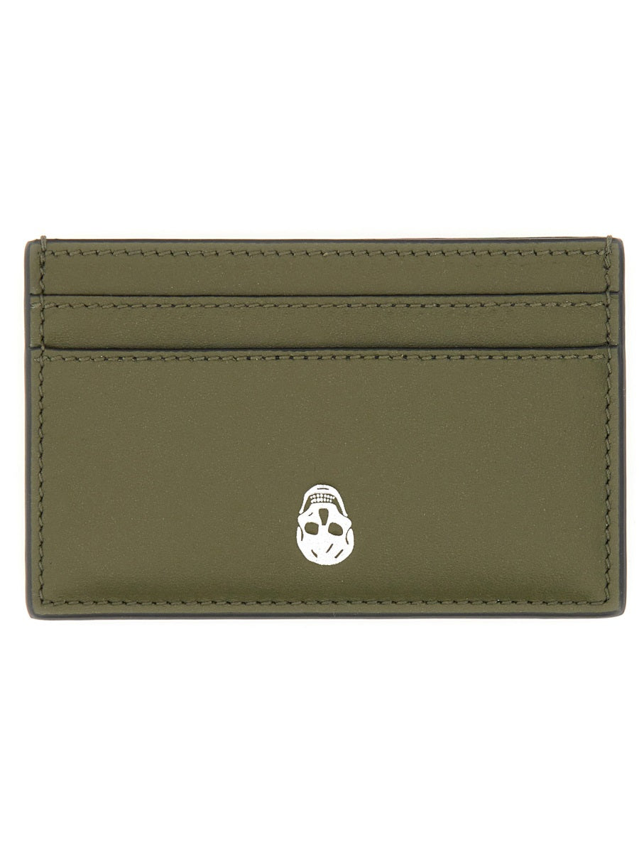 ALEXANDER McQUEEN Mini Skull Card Holder