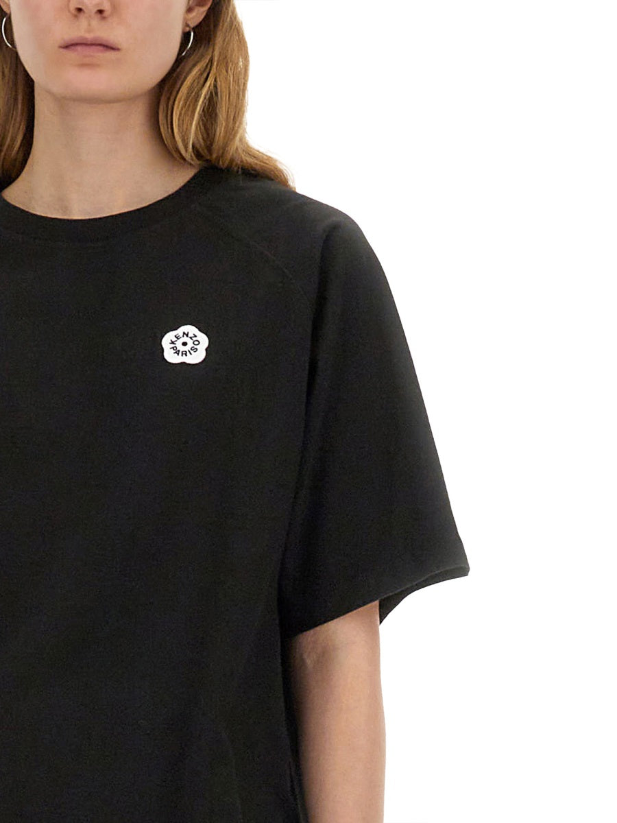 KENZO Oversized Flower Print Shirt Dress (Size S)