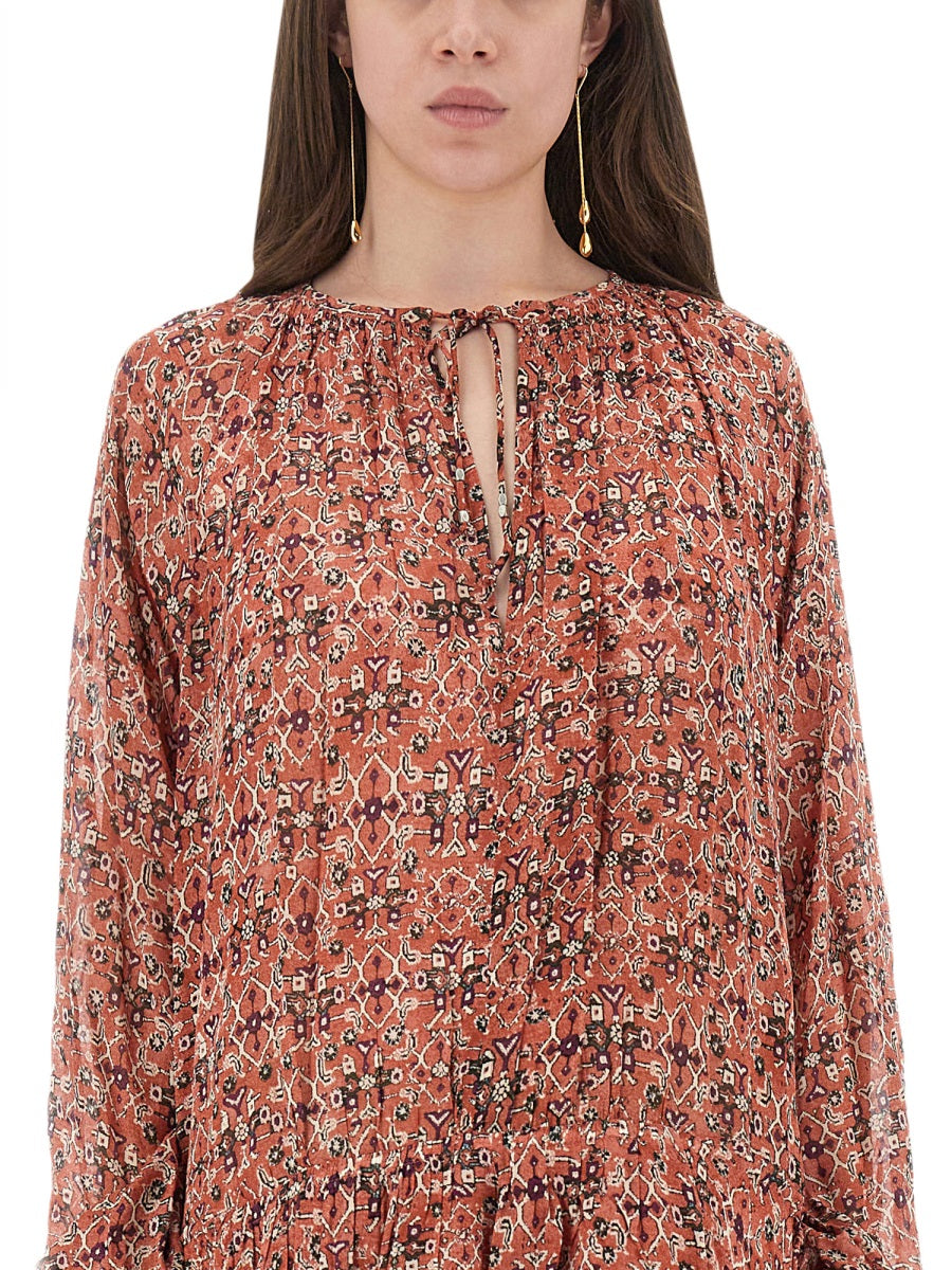 MARANT ÉTOILE Viscose Mini Dress - Size 36