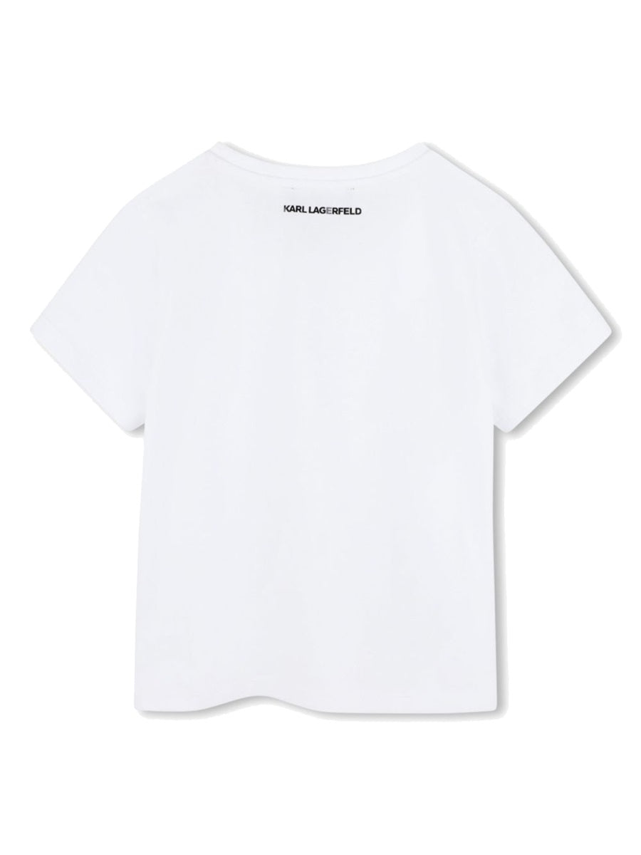 KARL LAGERFELD Kids' Mini Cotton T-Shirt