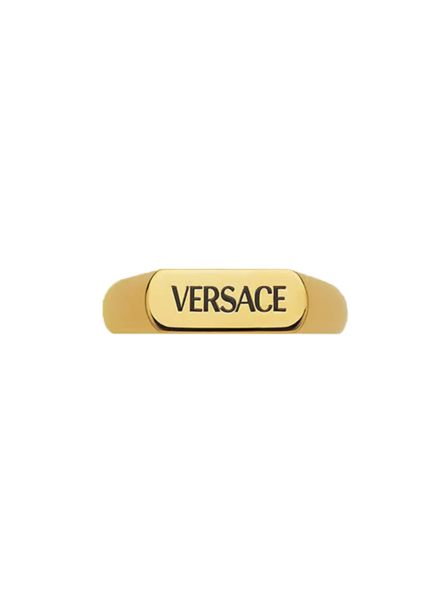 VERSACE Logo Ring for Women - FW25 Collection