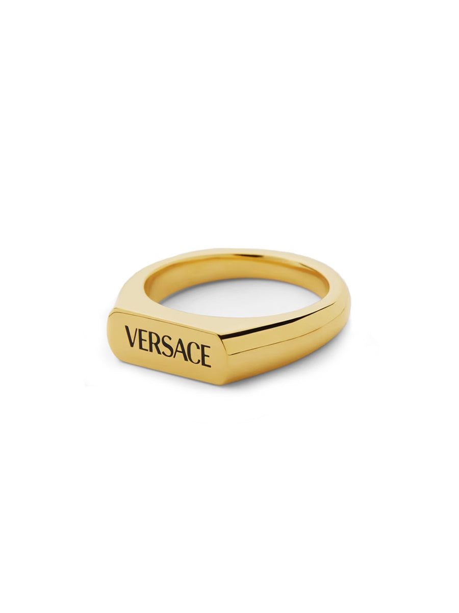 VERSACE Logo Ring for Women - FW25 Collection