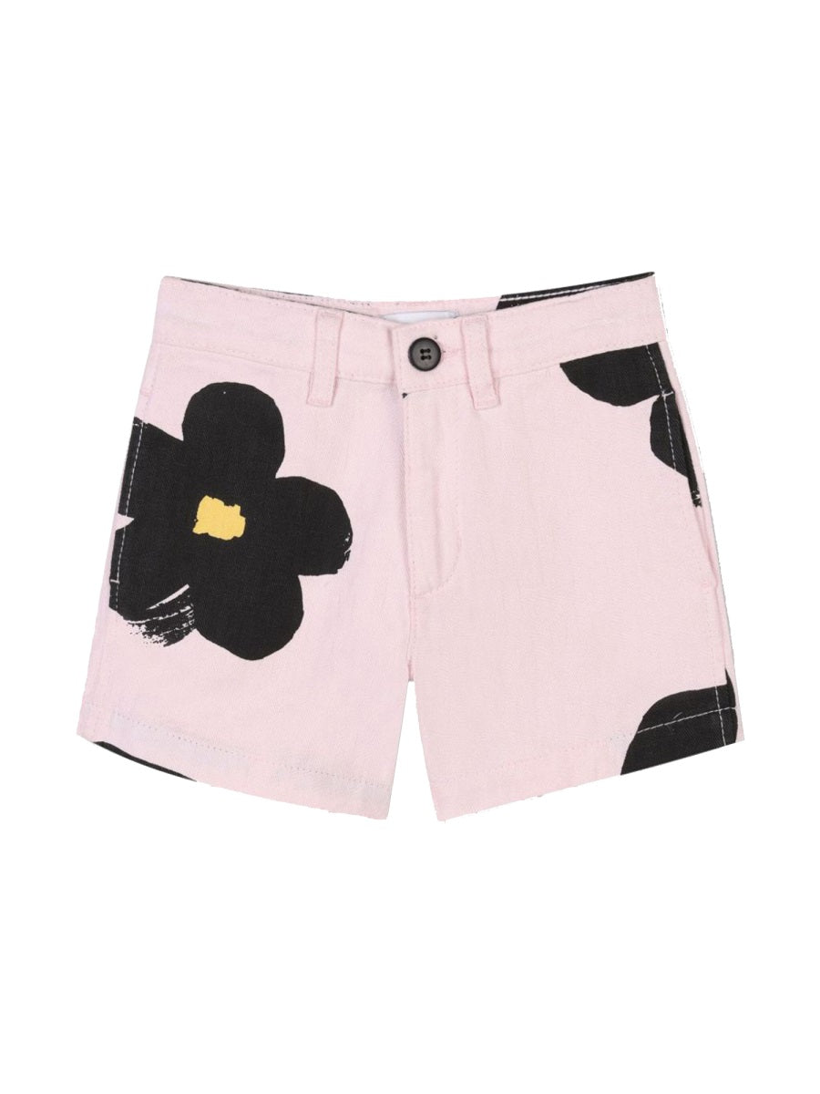 MARC JACOBS Mini Cotton Shorts for Girls