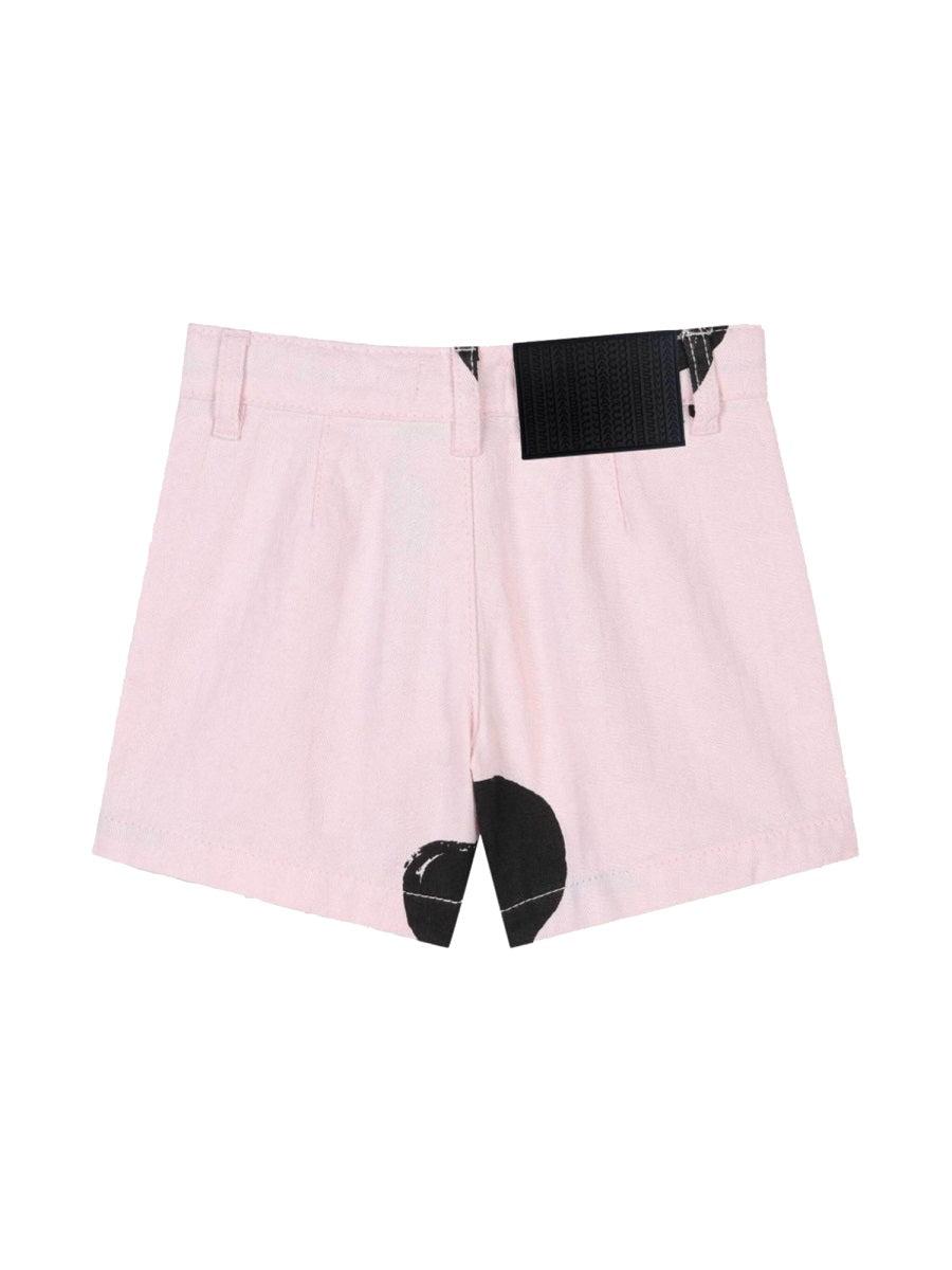 MARC JACOBS Mini Cotton Shorts for Girls