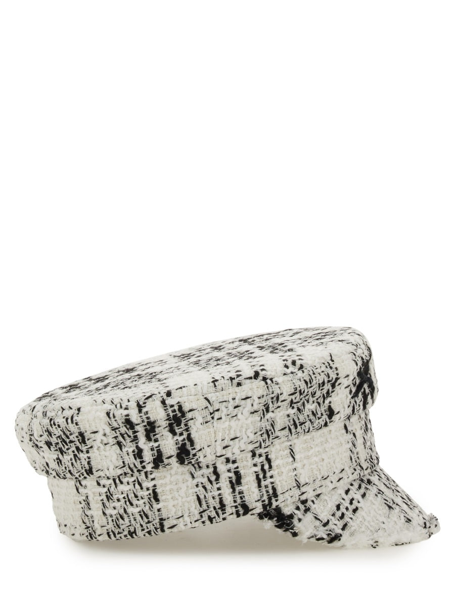 RUSLAN BAGINSKIY Stylish Baker Boy Hat for Women