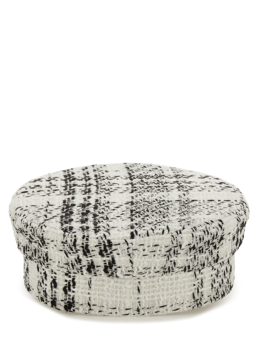 RUSLAN BAGINSKIY Stylish Baker Boy Hat for Women