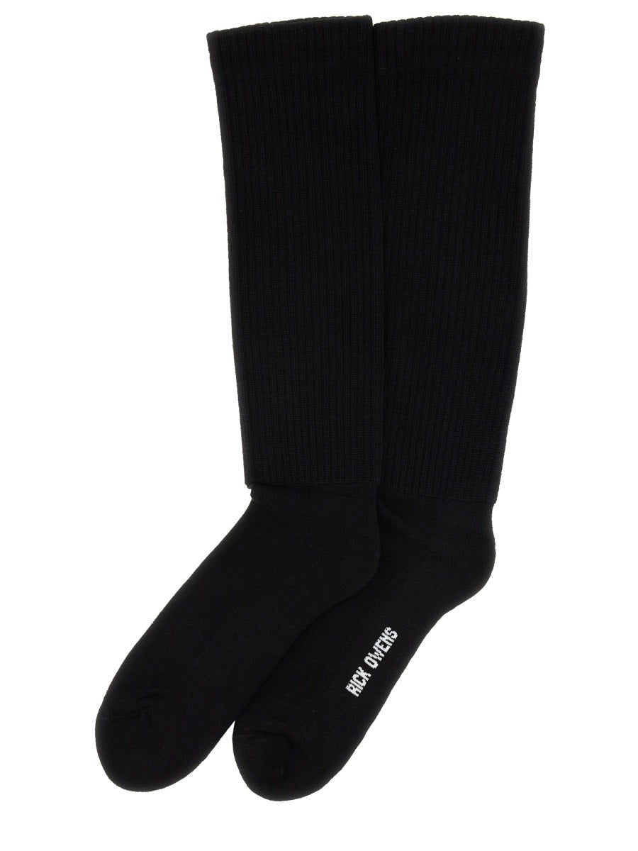RICK OWENS Knit Socks for Men - FW25 Collection